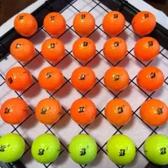 ゴルフロストボールＢ（エキストラソフト）黃オレンジ25球