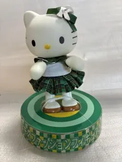 ハローキティ フィギュア チェック柄