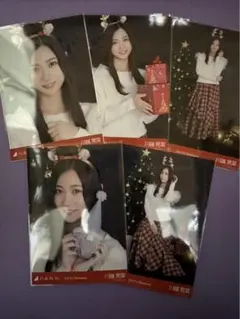 乃木坂46 生写真 川端晃菜 クリスマス2025 5種コンプ