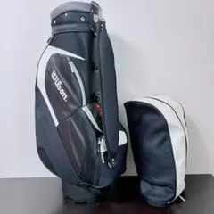 Wilson キャディバッグ 6分割 軽量タイプ✨ フードカバー付 美品