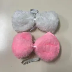 リボン アクセサリー2個セット 蝶ネクタイ