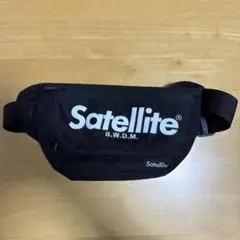 Satellite ボディバッグ ウエストポーチ ブラック