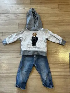 ベアトレーナーラルフローレンパーカー