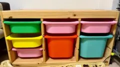IKEA TROFAST 木製ラック カラフル収納のサムネイル