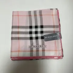 バーバリー　スカーフ　ピンク