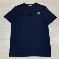 3816【QR鑑定済・XL・美品】モンクレール リンガー＆ワッペンロゴ Tシャツ 4084【QR鑑定済・XL・美品】モンクレール リンガー＆ワッペン Tシャツ
