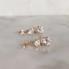 k18 ピアス　ツツミ