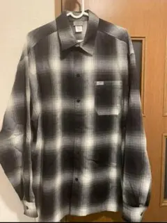 Cal Top キャルトップ オンブレチェック シャツブラック