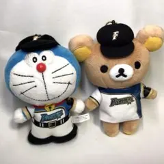 ファイターズ　マスコット　リラックマ　ドラえもん