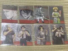 すき家　進撃の巨人　特典　カードセット