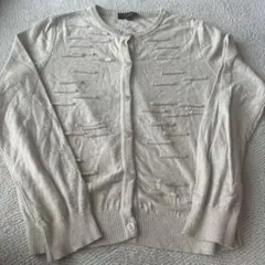 YUKI TORII ベージュ カーディガン