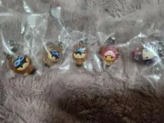 ワンピース カプセルトイ めじるしアクセサリー 5個セット