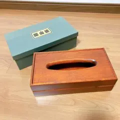 ティッシュケース 木製