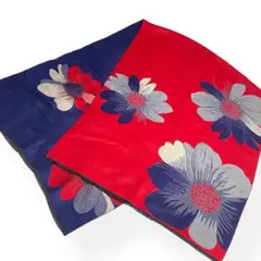 大判ショール★ストール リバーシブル 花柄 モダン 和装 カシミヤ