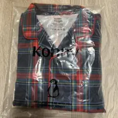 コニー　パジャマ　ホリデー　ネイビー　タータンチェック
