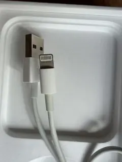 未使用に近い　iPhone 純正品　充電器　100cmケーブル