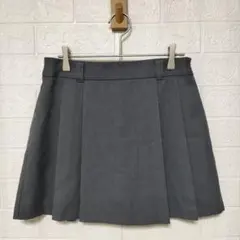 GU ジーユー (M)　サイドプリーツ スコート