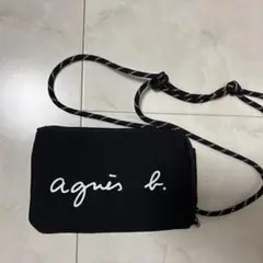 未使用agnes.b アニエスベー ショルダーバッグ ポーチ　スマホショルダー