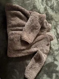 UNIQLO フリースジャケット サイズ110 ブラウン