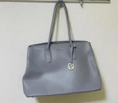 FURLA トートバッグ　グレーのサムネイル