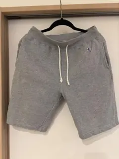 Champion チャンピオン ハーフパンツ スウェット メンズ 灰 L