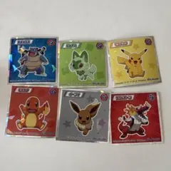 ピカチュウ ヒトカゲ カメックス ニャオハ　ポケットモンスターウエハースチョコのサムネイル