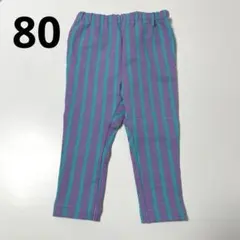 【新品】BREEZE DAISUKIパンツ ストライプ 80