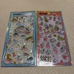 MOOMIN プチドロップステッカー 2種セット カミオジャパン