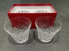 新品　Baccarat クリスタル ロックグラス 2個セット