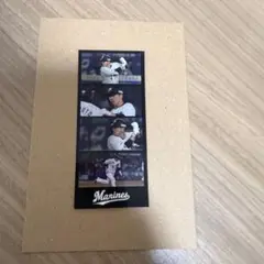 千葉ロッテマリーンズ　角中勝也　フォトグレイカード