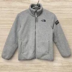 超美品 THE NORTH FACE フリースジャケット グレー 140
