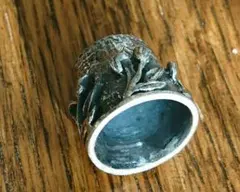 イギリスのアンティークショップ、チュ－リップのシンブル、特価