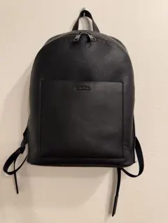 Calvin Klein カルバンクライン ブラックレザーリュック
