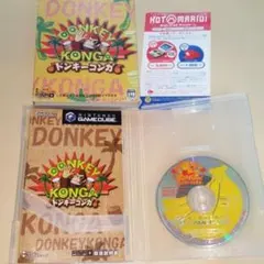 GAME CUBE DONKEY KONGA ドンキーコンガ 付属品等な