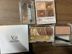 コスメ5点まとめ売り 即日発送 アイシャドウ×3アイブロウ、チーク