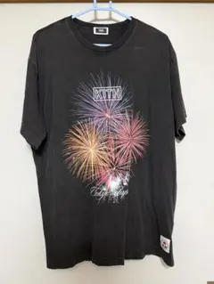 KITH ハイビスカスプリント Tシャツ ブラック キス ハワイ限定 XL 