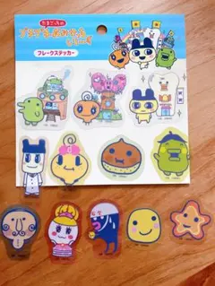 【おすそ分け】たまごっち フレークシール 12枚 ステッカー おみせっち 39