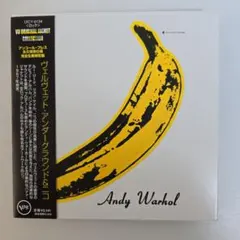 ヴェルヴェット・アンダー・グラウンド&ニコ　紙ジャケットCD