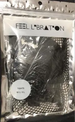 FEEL LIBRATION 網タイツ ブラック M/L/XLのサムネイル