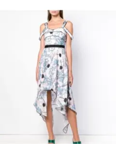 セルフポートレート 花柄 ワンピース self-portrait ピンク