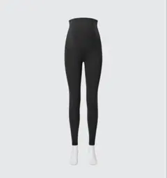 UNIQLO マタニティ レギンス ブラックのサムネイル