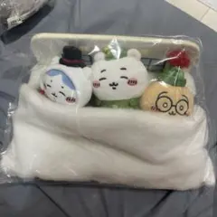 クリスマス ハッピーホリデーなおやすみベッドと繋がるマスコットセット