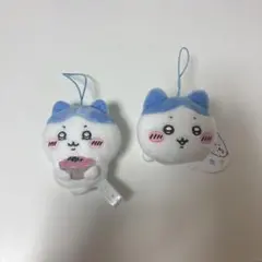 ハチワレぬいぐるみストラップ2個セット