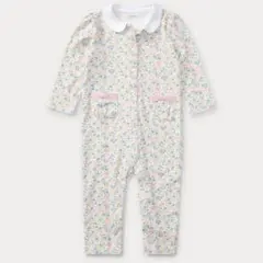 【新品】Ralph Lauren フローラルプリントコットンカバーオール