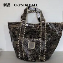 新品　CRYSTALBALL クリスタルボール　トートバッグ　大容量 訳ありのサムネイル