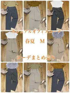 カジュアルオフィスコーデ/春夏/M/コーデまとめ売り