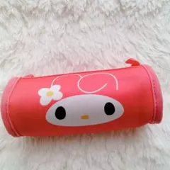 【レア】サンリオ　マイメロディ　円形ペンケース　フェイス　ピンク 2011年製