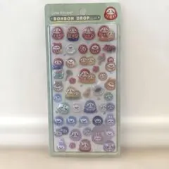 ひ*み様 【正規品】ボンボンドロップシール 和柄 だるま 新作 入手困難 人気