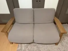 無印良品　フェザーポケットコイル2シーター