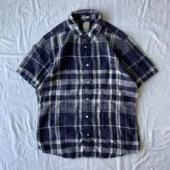 OLD GAP リネンシャツ チェック